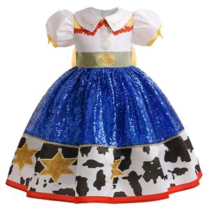 Kids Costumes to Hire - Jessie Sequin Dress - 6 Years
